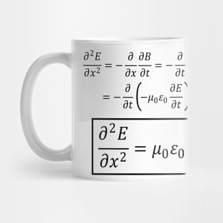 Electromagnetic D'Alembert Wave Mug